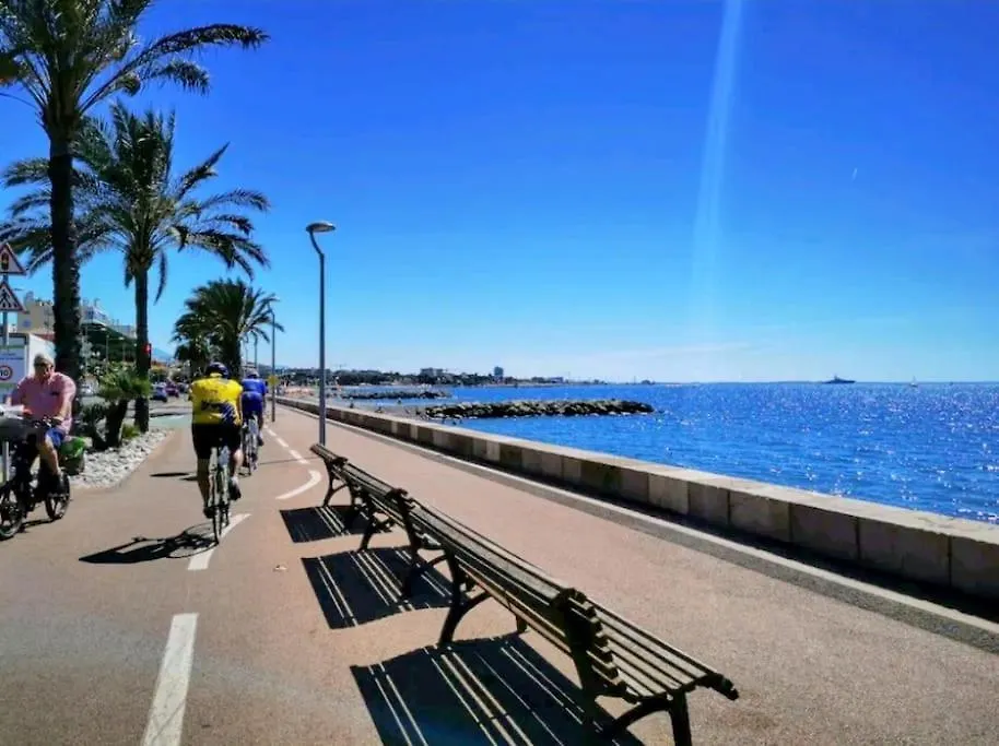 Cocon Marin 4 Studio Proche Mer Parking Wifi Cagnes-sur-Mer