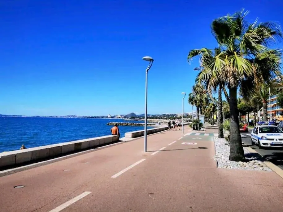 Appartement Cocon Marin 4 Studio Proche Mer Parking Wifi Cagnes-sur-Mer France
